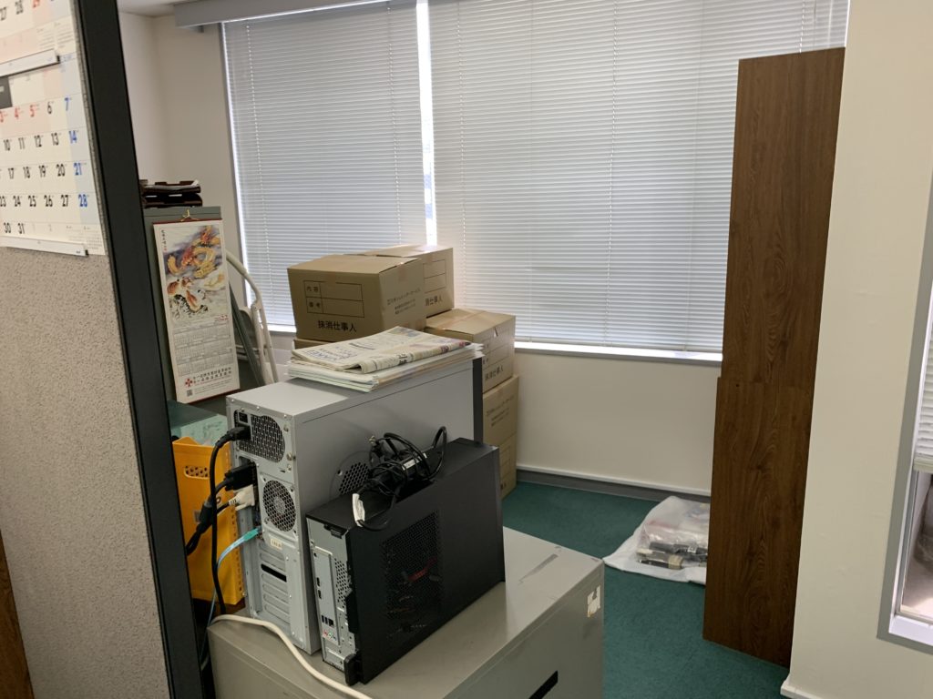 高円寺北にてオフィス移転のためのオフィス家具等を回収、処分（杉並区）の写真６