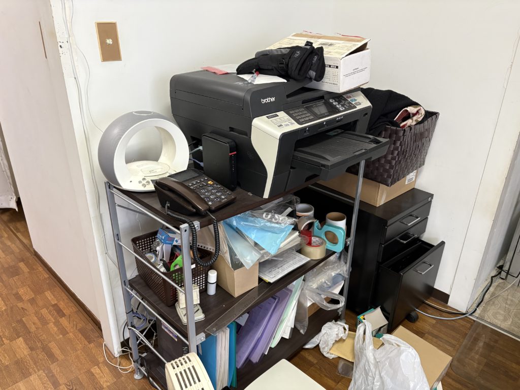 オフィスをリモート化による閉鎖のため不用品を回収、処分いたしました。（墨田区）の作業前の写真４